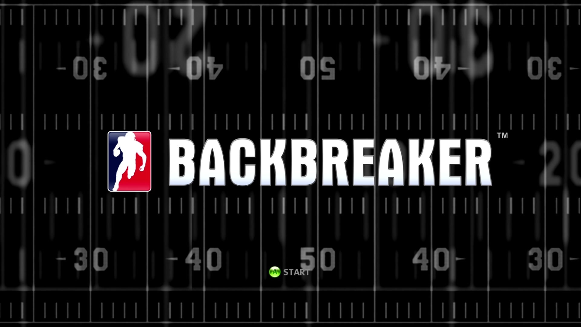 Backbreaker back cover for Xbox 360